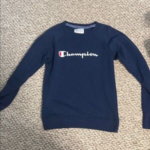 Champion Dark Blue Crewneck